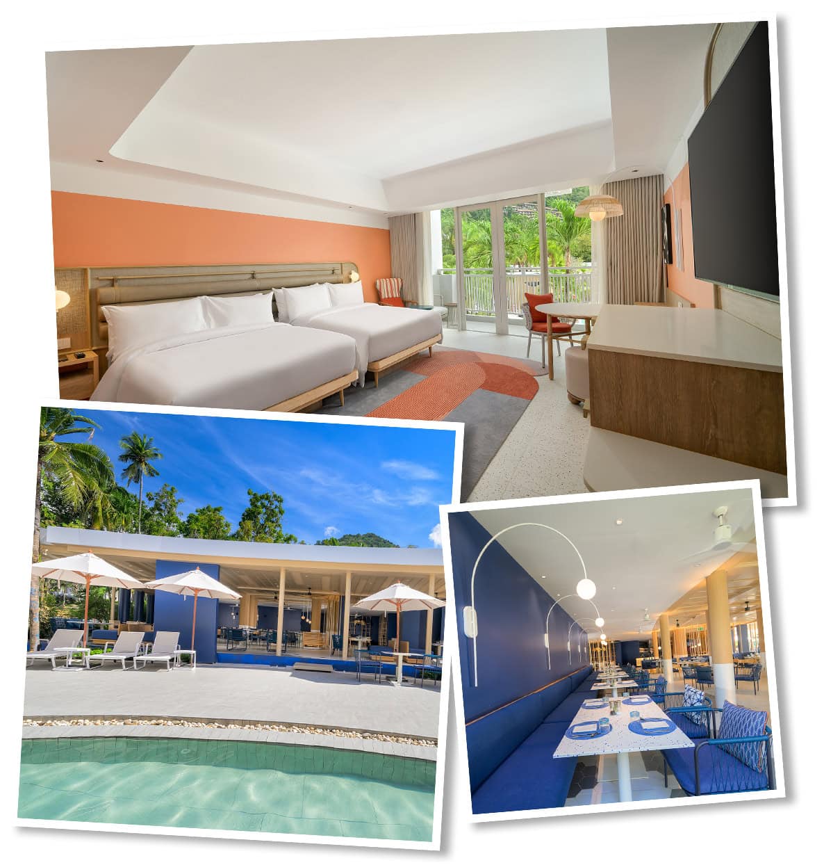 centara phuket hotel polaroids deluxe pool view